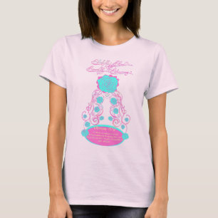 Camiseta Bendición benéfica y coloración - Rosa de rubor