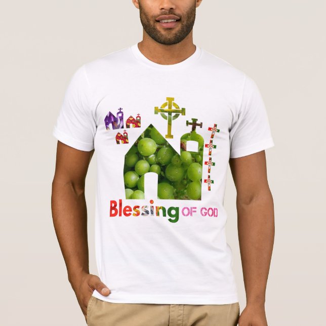 Camiseta bendición de Dios (Anverso)