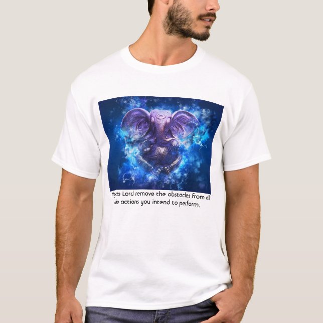 Camiseta Bendición de Ganesha (Anverso)