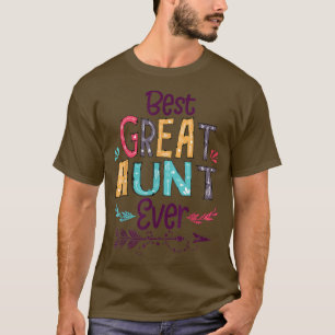 Camiseta Bendición de la mejor gran tía de la familia de la