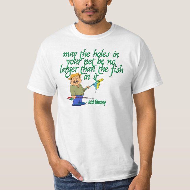 Camiseta Bendición de la pesca irlandesa (Anverso)