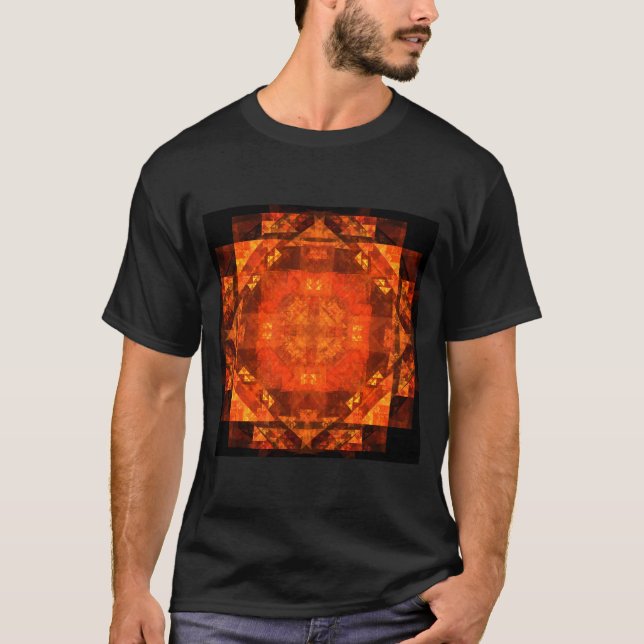Camiseta Bendición del arte abstracto (Anverso)