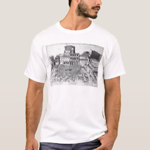 Camiseta Bendición del papa en el cuadrado de San Pedro