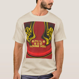 Camiseta Bendición desde arriba: El saludo espiritual del a