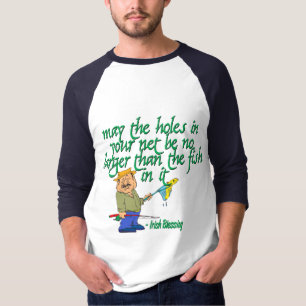 Camiseta Bendición irlandesa de la pesca
