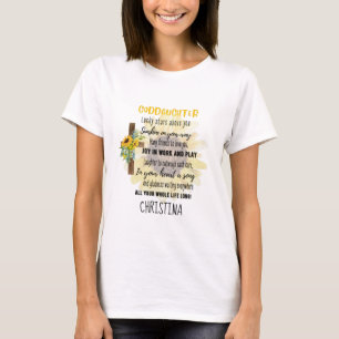 Camiseta Bendición irlandesa para GODDAUGHTER - Regalo pers