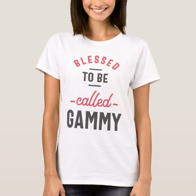 Camiseta Bendición para las mujeres el regalo de la abuela  (Anverso)