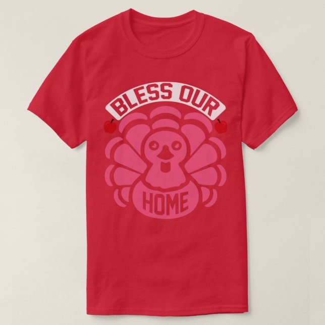 Camiseta Bendición para nuestro hogar (Diseño del anverso)