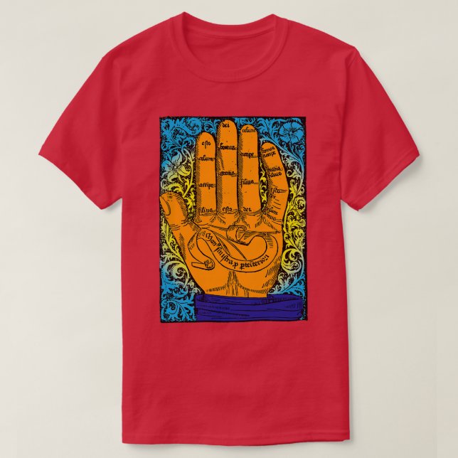 Camiseta Bendiciones de la mano izquierda (Diseño del anverso)