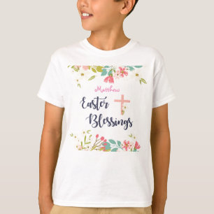 Camiseta Bendiciones de Pascua de las Flores de Cristo Autó