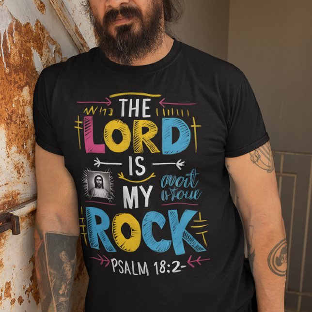 Camiseta Bendiciones Divinas: El Señor Es Mi Roca (Subido por el creador)