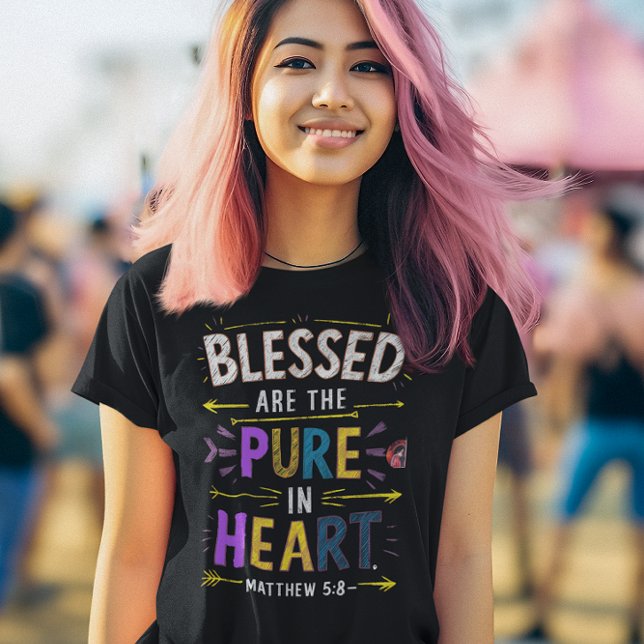 Camiseta Bendiciones puras del corazón (Subido por el creador)