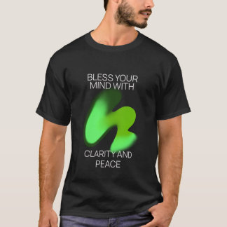 Camiseta Bendiga Su Mente Con Claridad Y Paz