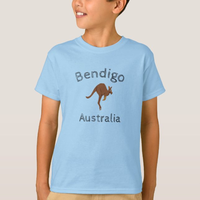 Camiseta Bendigo Australia Kangaro 3 (Anverso)
