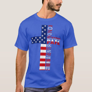 Camiseta Bendita bandera norteamericana de papá 4 de julio