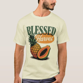 Camiseta Bendita cosecha Piña Papaya Retro Tee