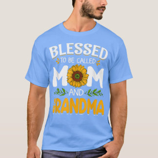 Camiseta Bendita de ser llamada madre y abuela de madre