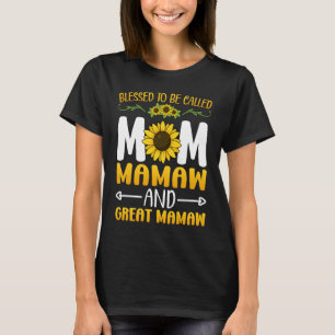 Camiseta Bendita De Ser Llamada Mamá Mamaw Grandes Madres M