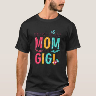 Camiseta Bendita De Ser Llamada Mamá Y Gigi Floral Abuela M
