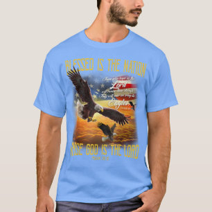 Camiseta Bendita es la nación cuyo Dios es el Señor t-shir