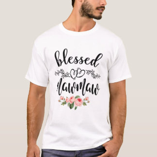Camiseta Bendita Flor Mawmaw Cute Mawmaw Regalo Tee