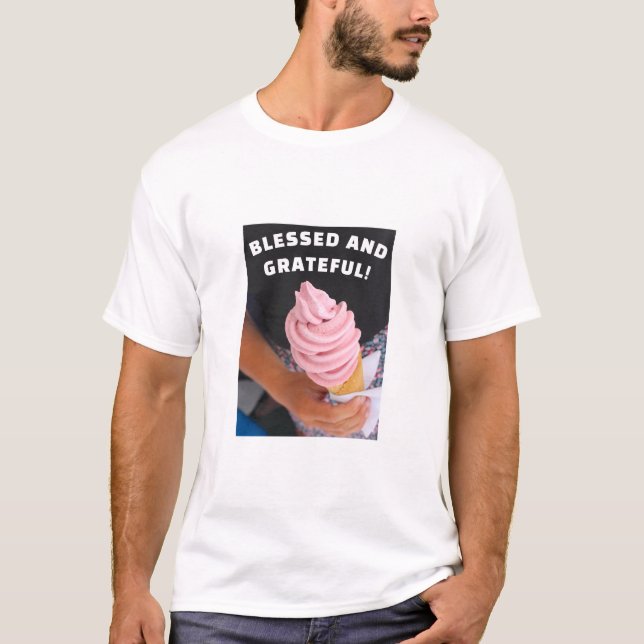 Camiseta bendita (ligera) (Anverso)