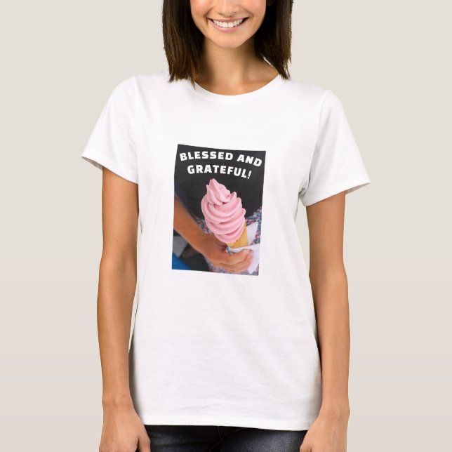 Camiseta bendita (ligera) (Anverso)