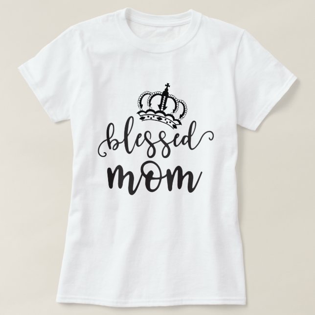 Camiseta Bendita madre (Diseño del anverso)