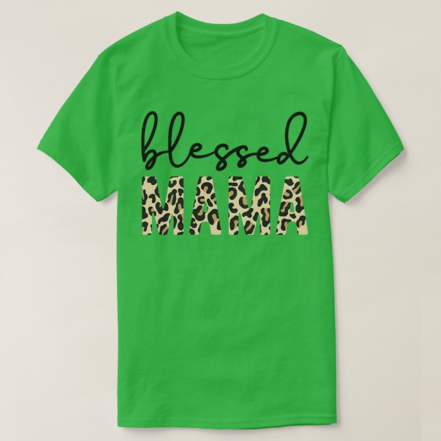 Camiseta Bendita mamá (Diseño del anverso)