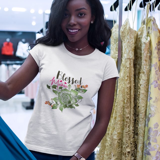 Camiseta Bendita mamá (Blessed Mama)