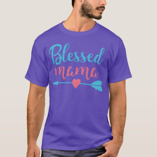 Camiseta Bendita mamá amigos del día de la madre