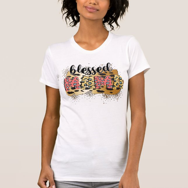 Camiseta Bendita mamá T-Shirt (Anverso)