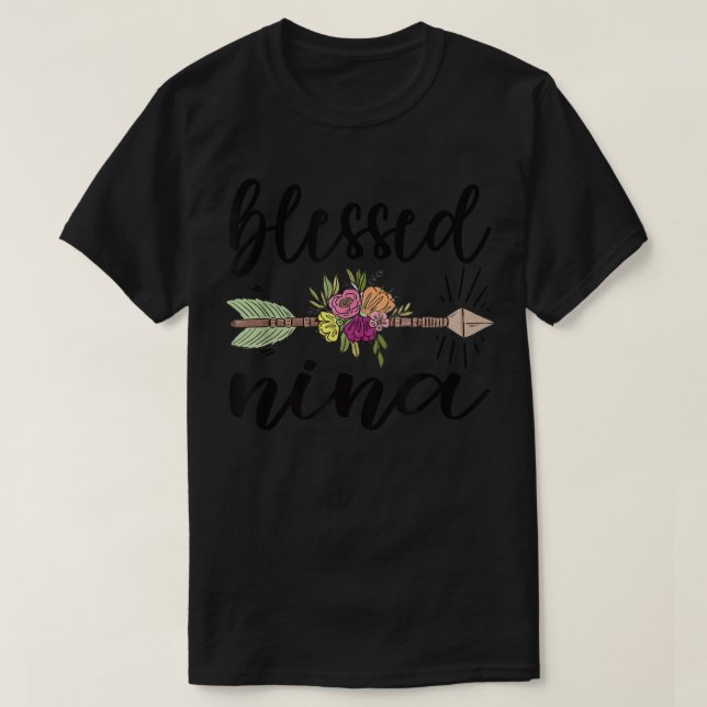Camiseta Bendita Nina Abuela Apreciación Nina Abuela (Diseño del anverso)