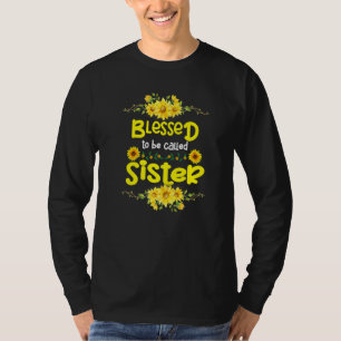 Camiseta Bendita Por Ser Llamada Hermana Día de la Madre Gi