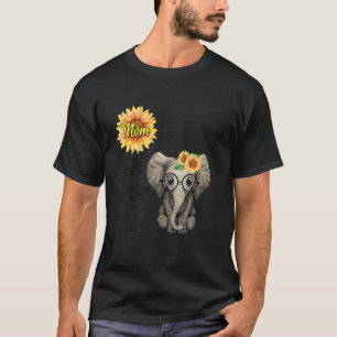 Camiseta Bendita por ser llamada madre hippie elefante de m