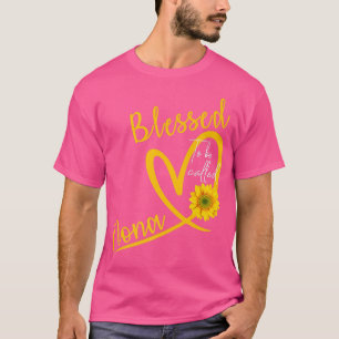 Camiseta Bendita Por Ser Llamada Madres De Girasol Del Cora