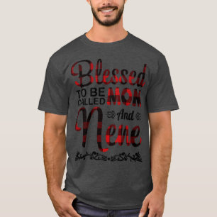 Camiseta Bendita Por Ser Llamada Mamá Y Nene Feliz Madre Gr