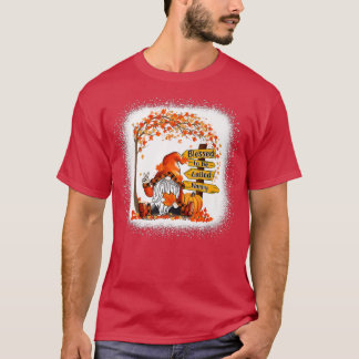 Camiseta Bendita Por Ser Llamada Nanny Gnome Caída Otoño Gr