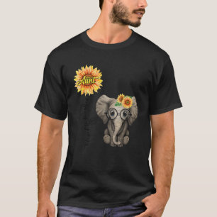 Camiseta Bendita Por Ser Llamada Tía Hippie Elephant tía Gi