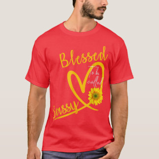 Camiseta Bendita Por Ser Llamadas Madres De Girasol Del Cor