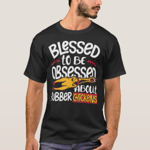 Camiseta Bendita Por Ser Obsesionada Con Los Pollos De Cauc