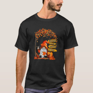 Camiseta Bendita Que La Llamen Granny Gnome Calabaza Cae Má