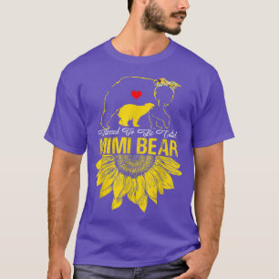 Camiseta Bendita Que Se Llame Mimi Bear Regalos De Girasol 