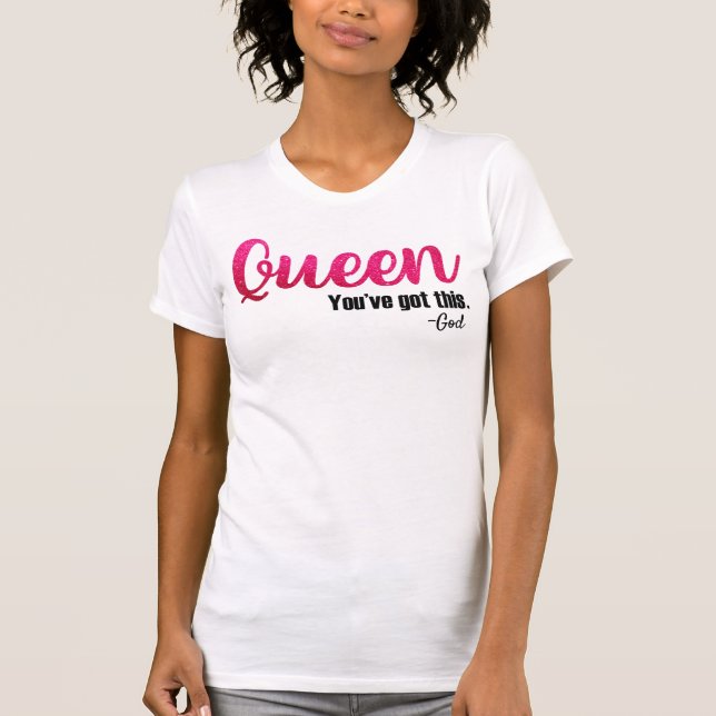 Camiseta Bendita Reina (Anverso)