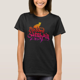 Camiseta Bendita Samhain - Escoba 1a para brujas