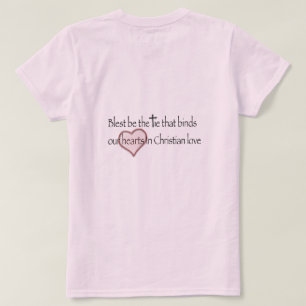 Camiseta ‘Bendita sea la unión que nos une’ cita cristiana 