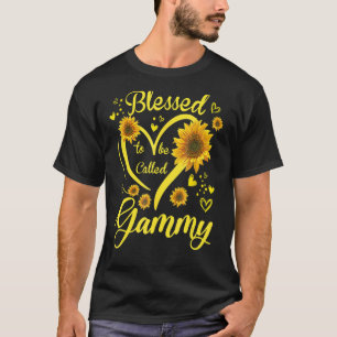 Camiseta Bendita sea llamada el día de la madre girasol de 