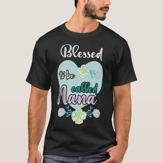Camiseta Bendita sea Nana Women Grandma's Day Chris (Anverso)