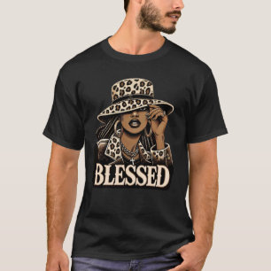 Camiseta Bendita Vaquera Negra Western Swag African Christi