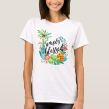Bendita vegetación tropical cristiana religiosa